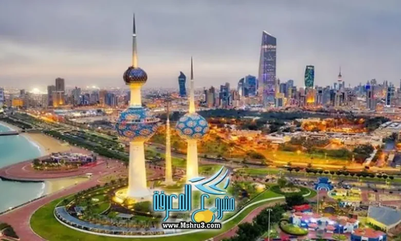 برزنتيشن بالانجليزي عن دولة الكويت