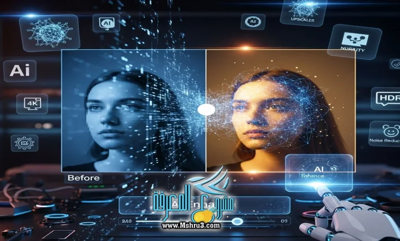 كيفية تحسين جودة الصور بالذكاء الاصطناعي