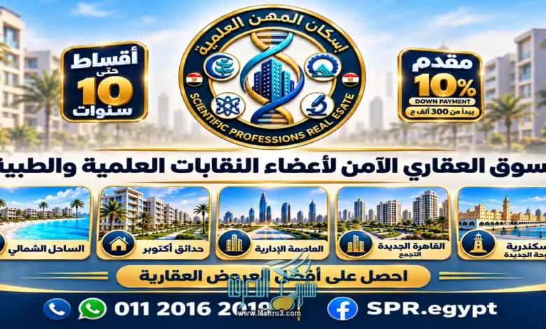 فرص عقارية لأعضاء النقابات